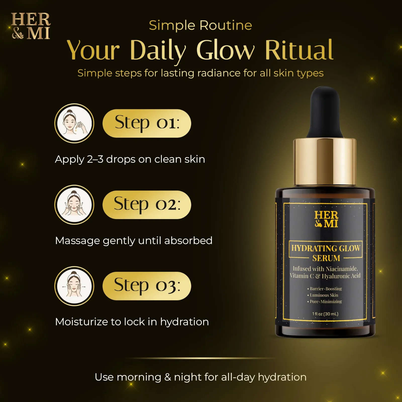 Her&Mi Hydrating Glow Serum